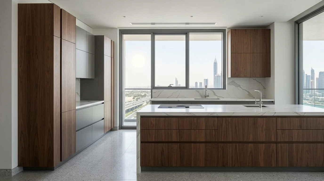 Luxury kitchen dubai climate engineering features
